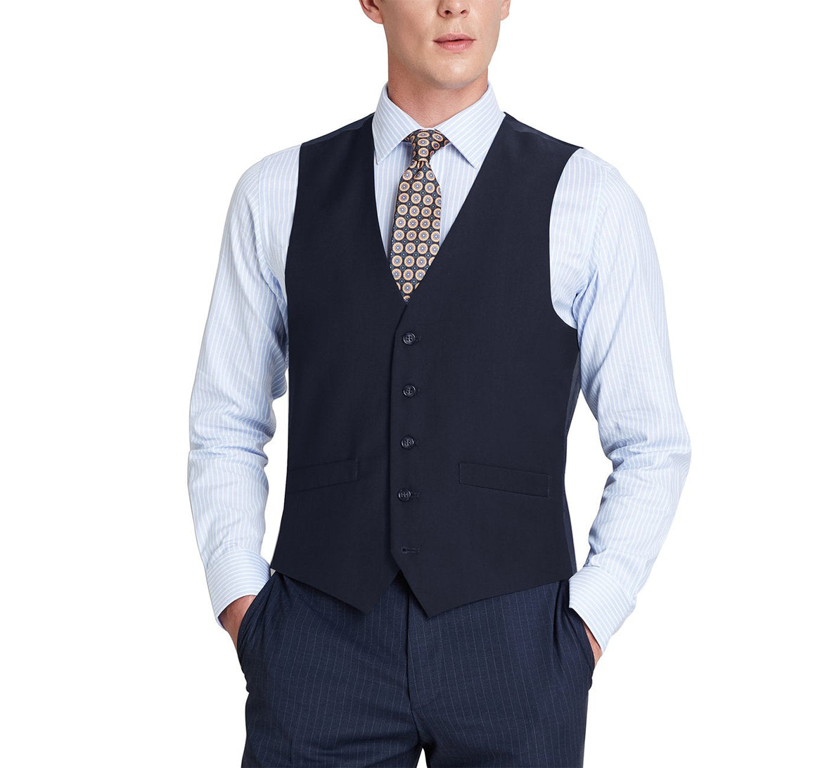 Renoir 508-2 Men's Classic Fit Suit Separate Wool Vest
