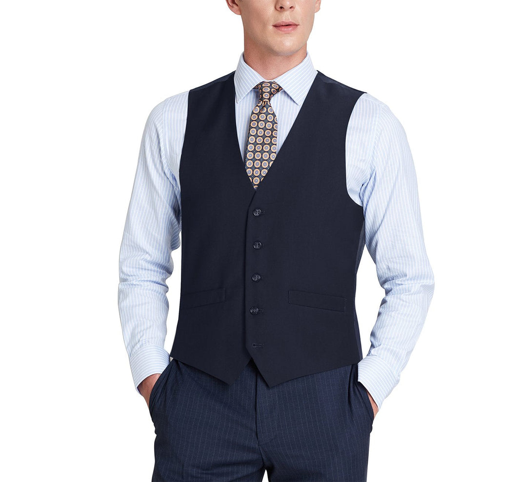 Renoir 508-2 Men's Classic Fit Suit Separate Wool Vest