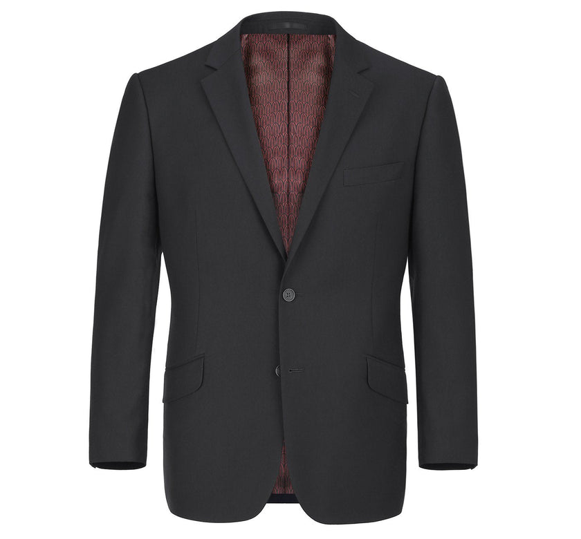 Renoir 2110-1 Men's Slim Fit Solid Stretch 2-Piece Suit