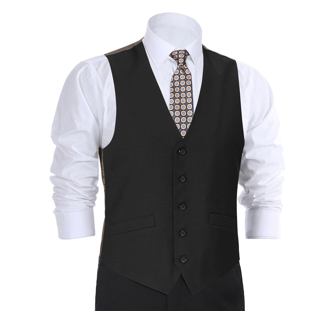 Renoir 508-1 Men's Classic Fit Suit Separate Wool Vest