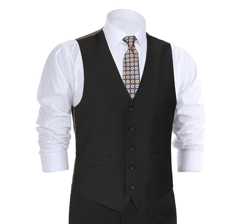 Renoir 508-1 Men's Classic Fit Suit Separate Wool Vest