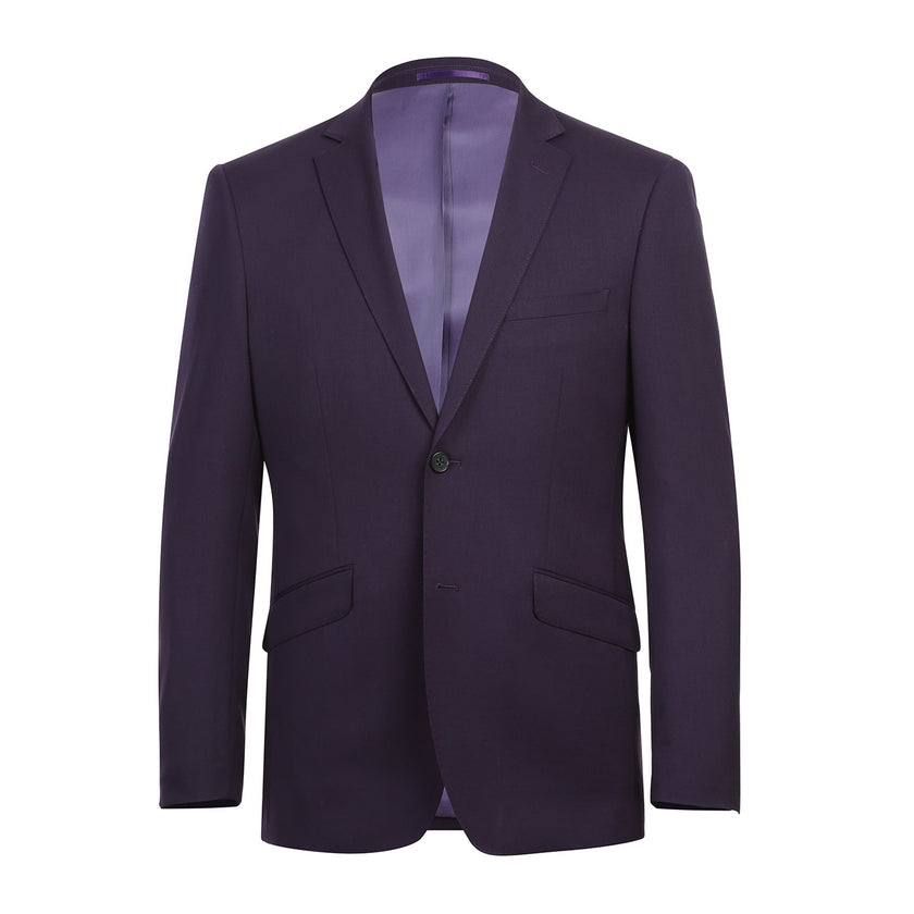 Renoir 566-4 Men's Slim Fit Wool Suits