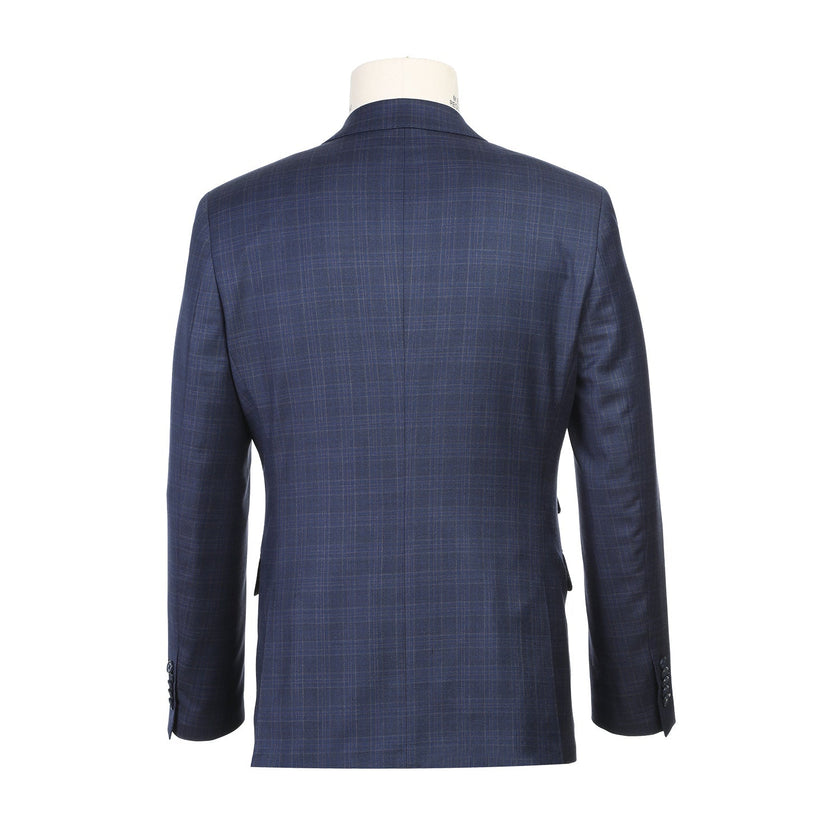 Renoir EL82-66-415 Gray Blue Wool Suit