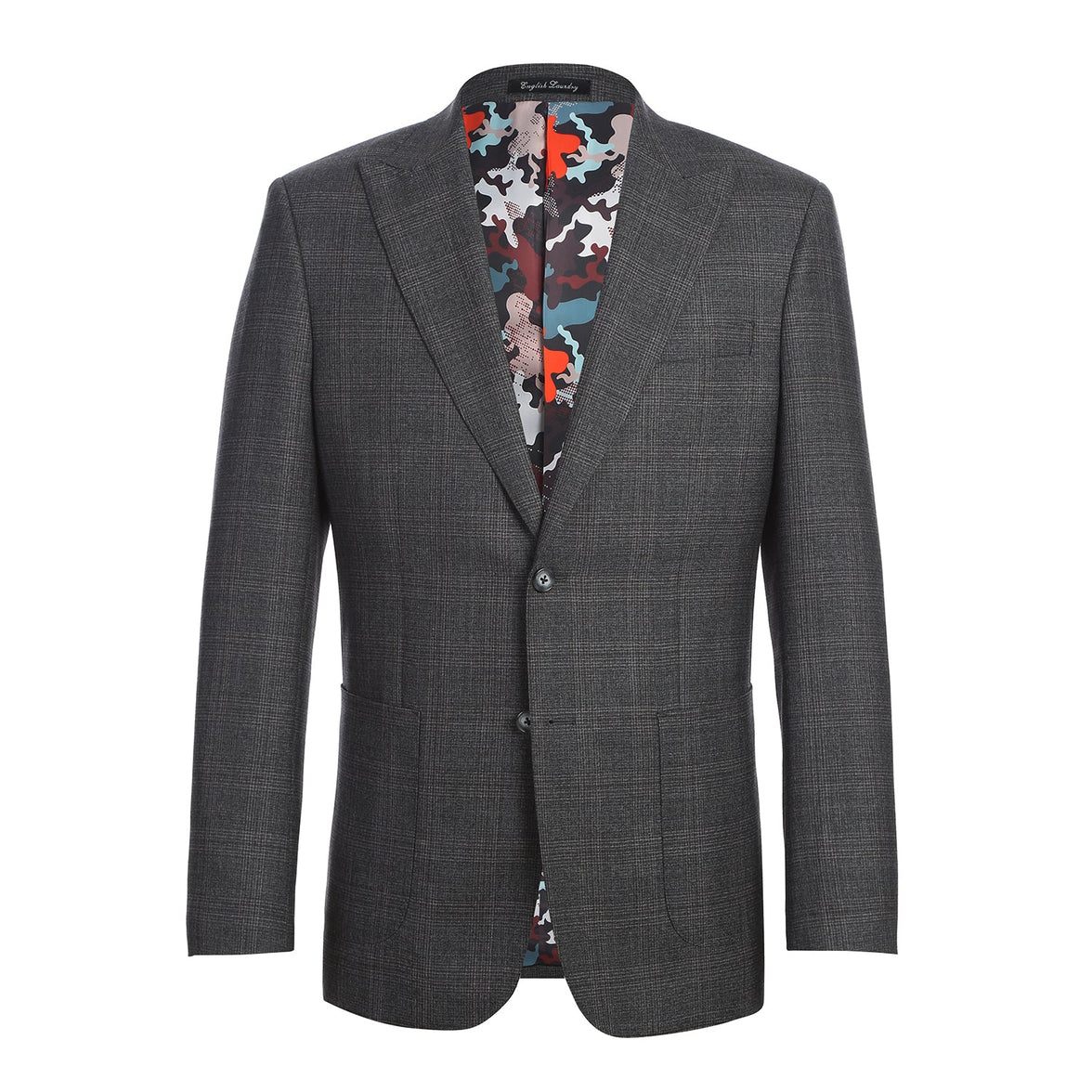 English Laundry Wool Suit | EL12-57-095 Dark Gray