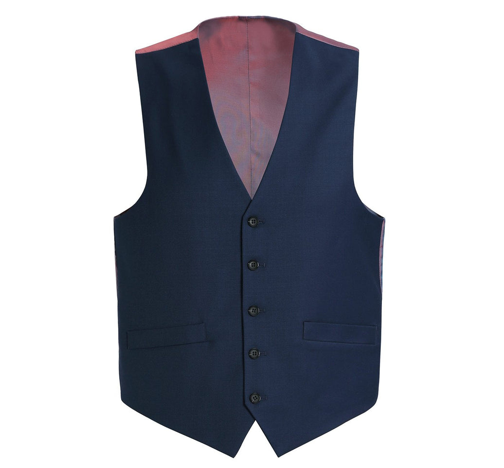 Renoir 508-19 Men's Classic Fit Suit Separate Wool Vest