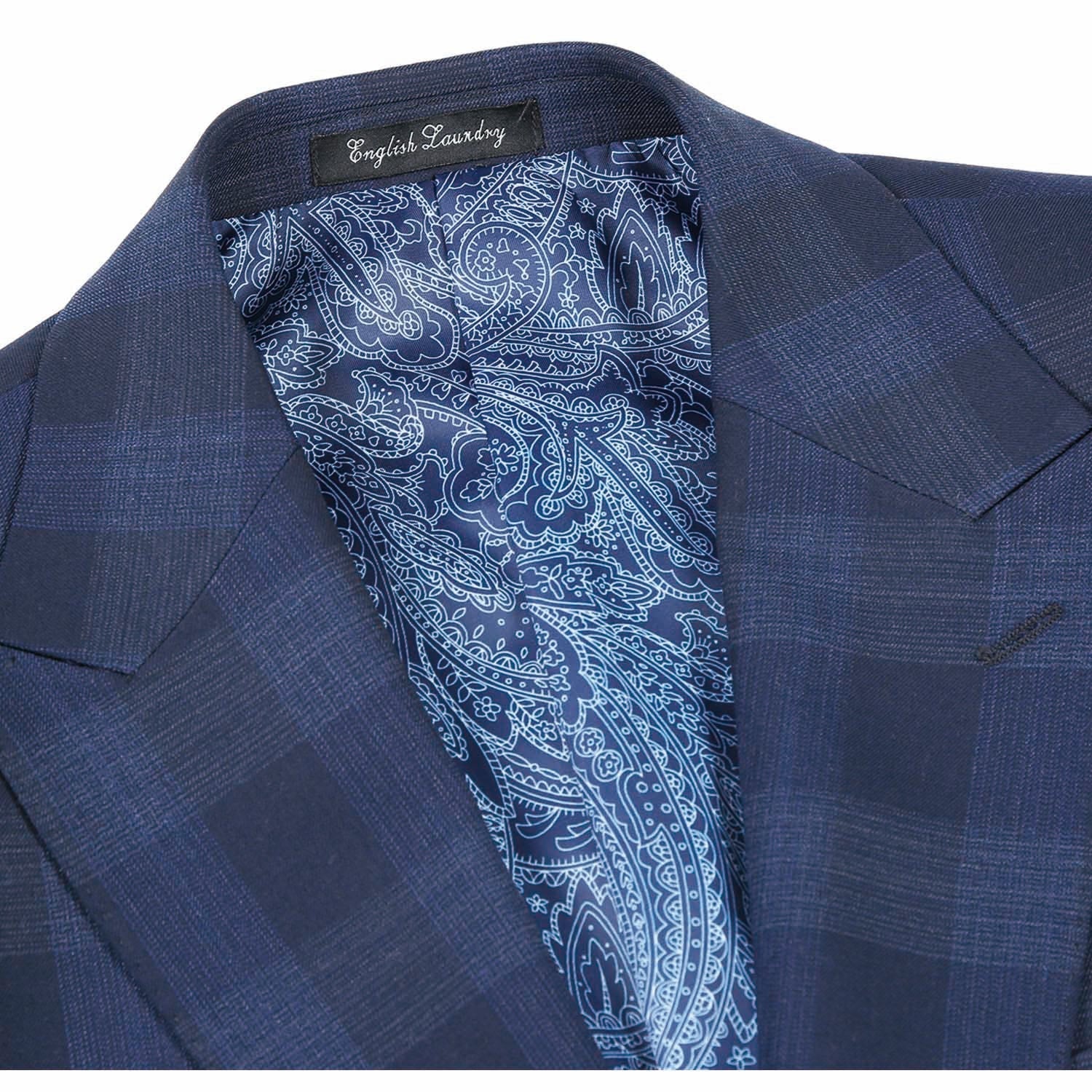 English Laundry Wool Suit | EL82-65-410 Navy