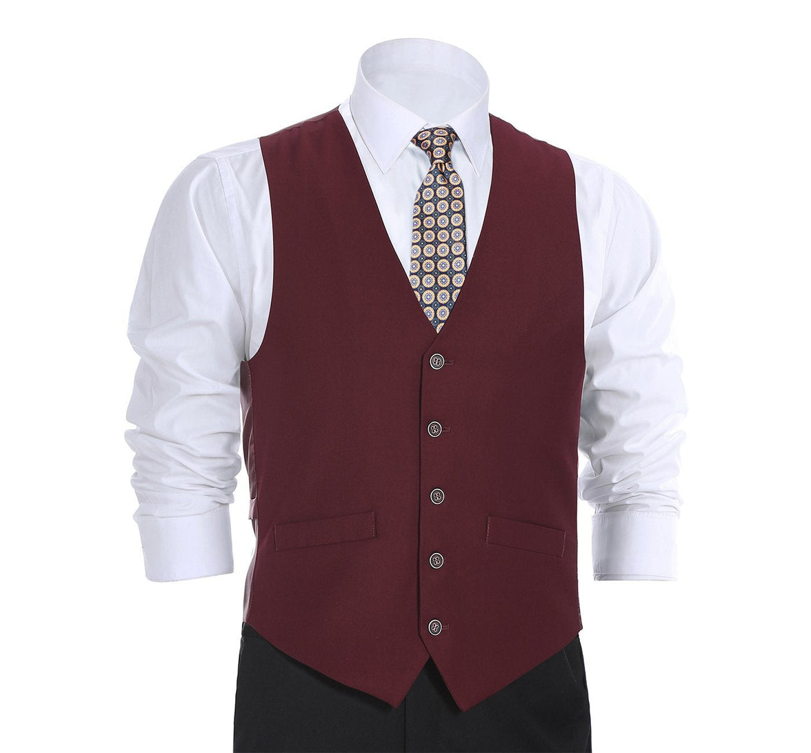 Renoir 201-8 Men's Classic Fit Suit Separate Vest