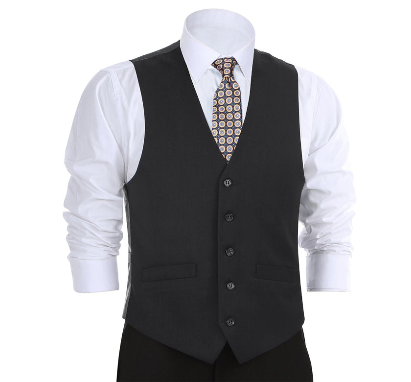 Renoir 201-1 Men's Classic Fit Suit Separate Vest
