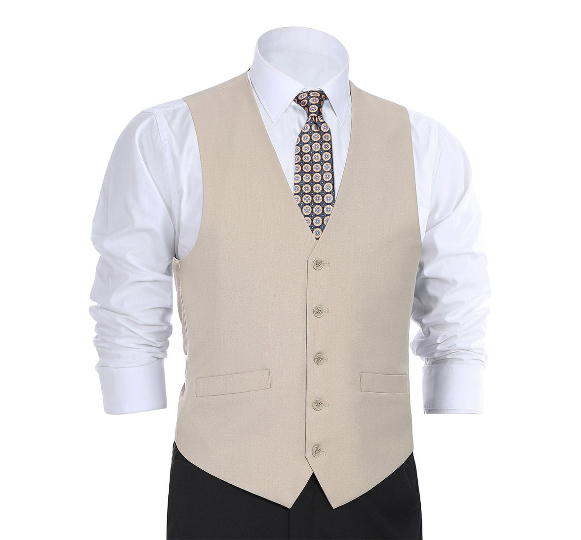 Renoir 201-3 Men's Classic Fit Suit Separate Vest