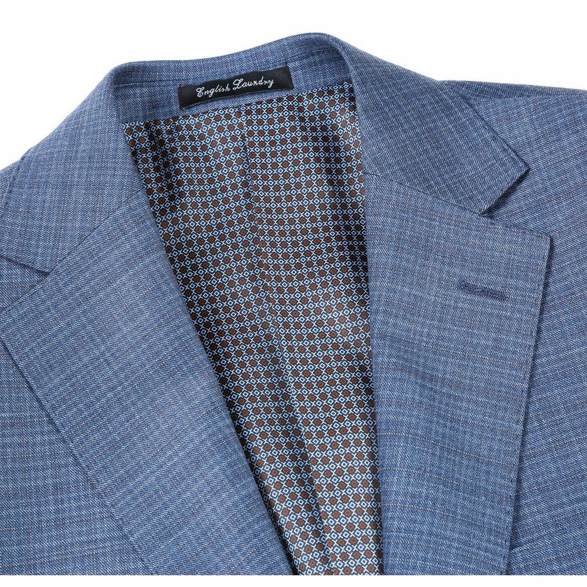 Renoir EL82-60-402 Pale Blue Wool Suit