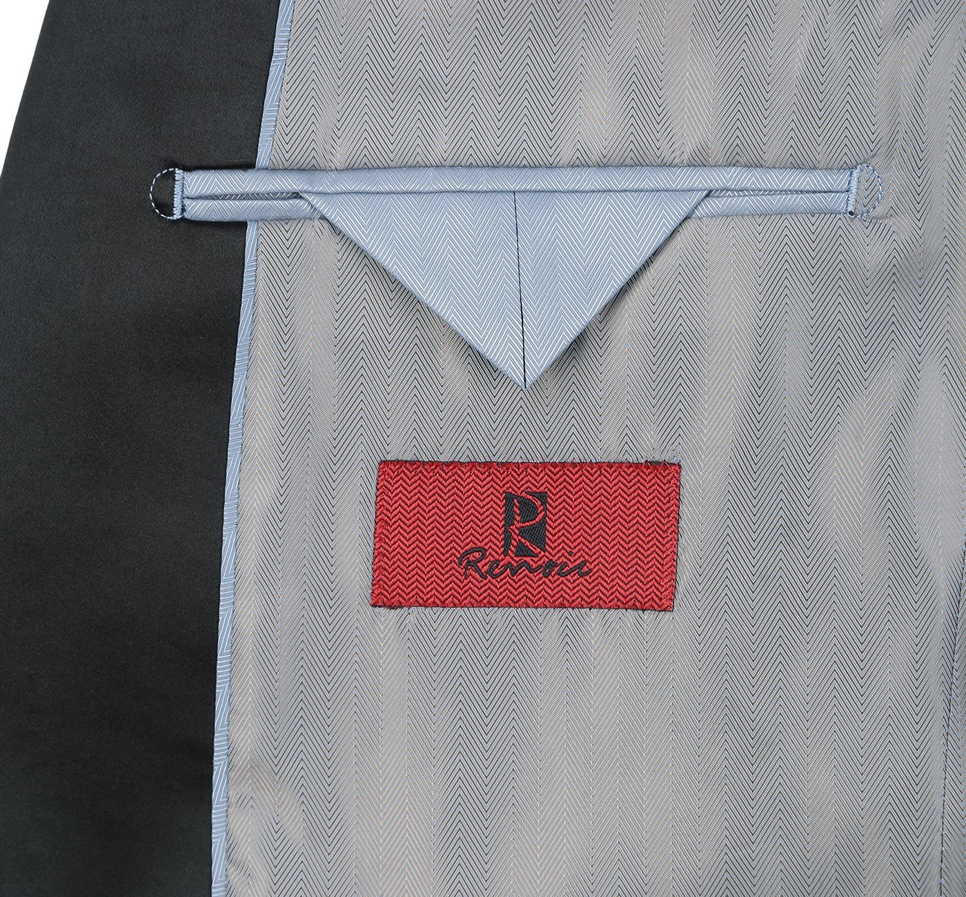 Renoir 201-19 Men's Slim Fit 2-Piece Shawl Lapel Tuxedo Suit