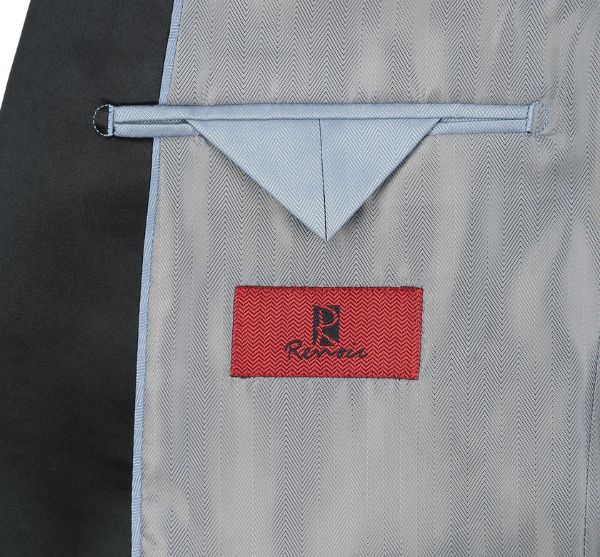 Renoir 201-19 Men's Slim Fit 2-Piece Shawl Lapel Tuxedo Suit