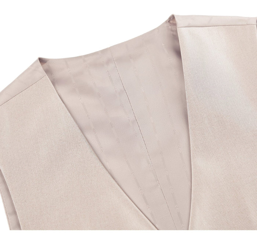 Renoir 207-3 Men's Classic Fit Sharkskin Suit Vest