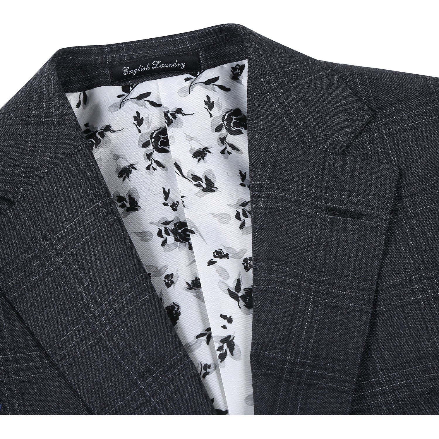 English Laundry Wool Suit | EL12-58-095 Dark Gray