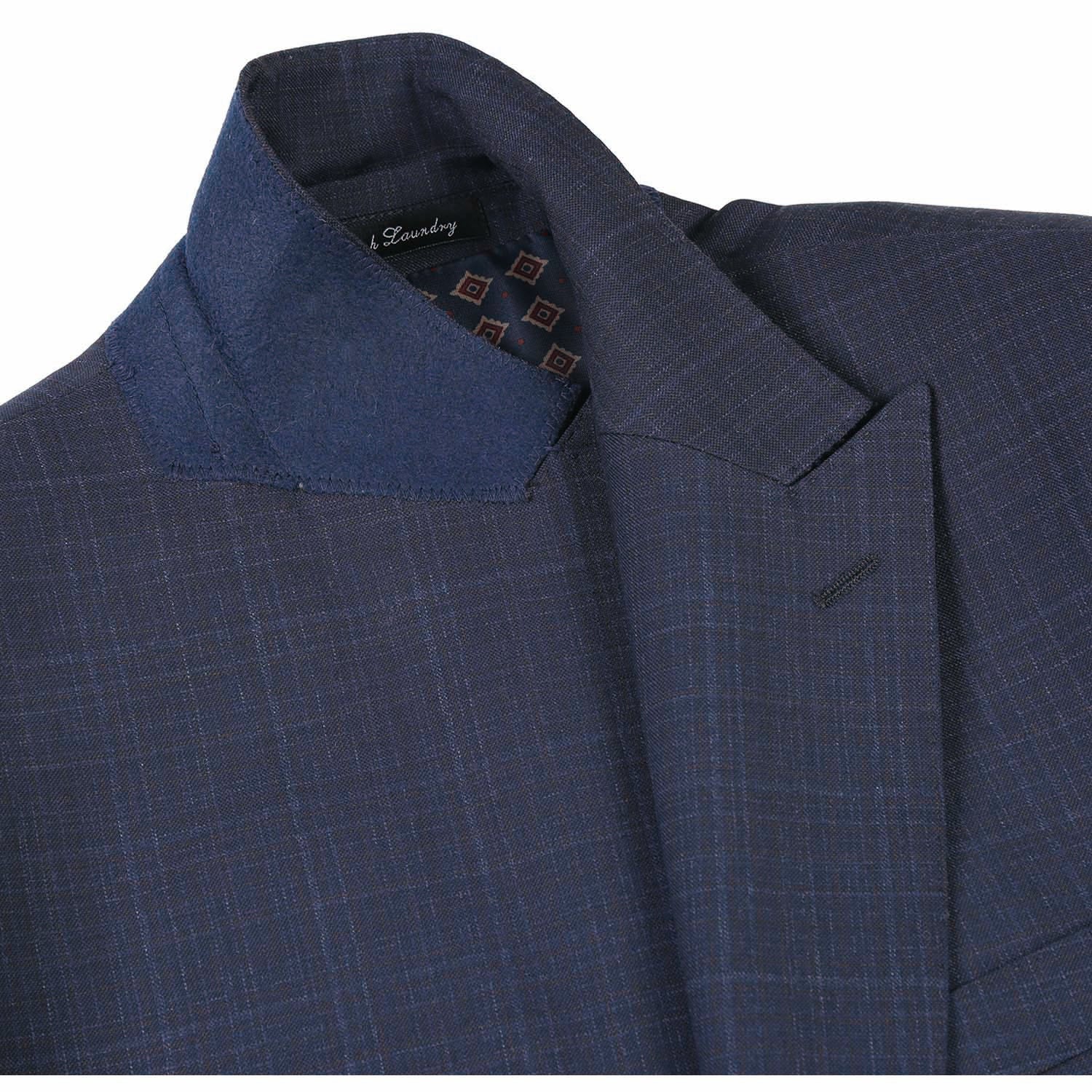 Renoir EL82-18-412 Dark Gray Wool Suit