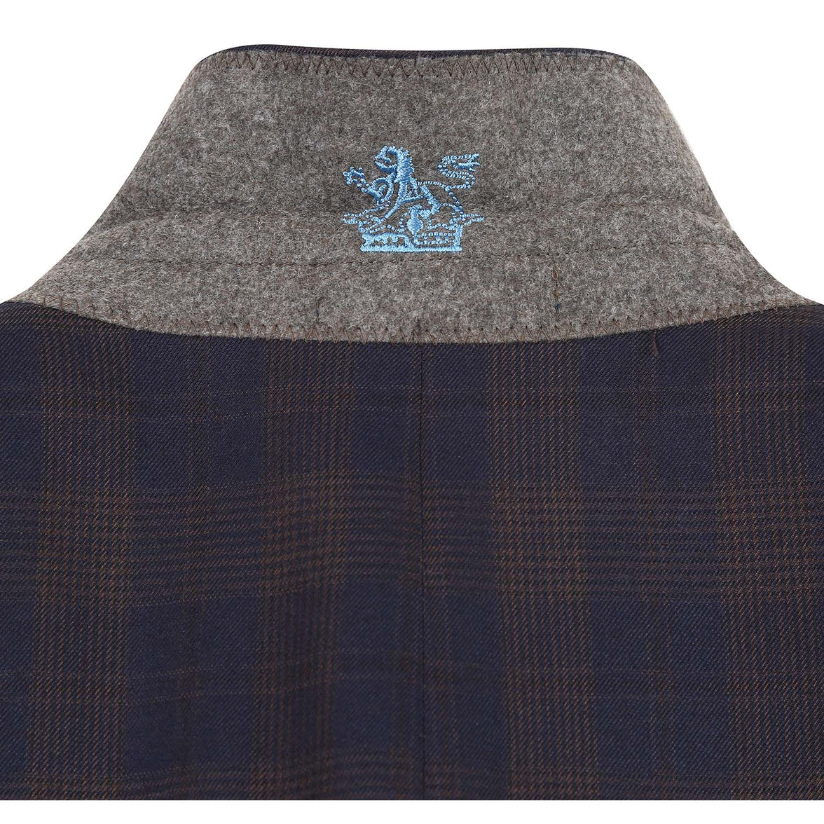 English Laundry 92-50-410EL Brown Check Suit