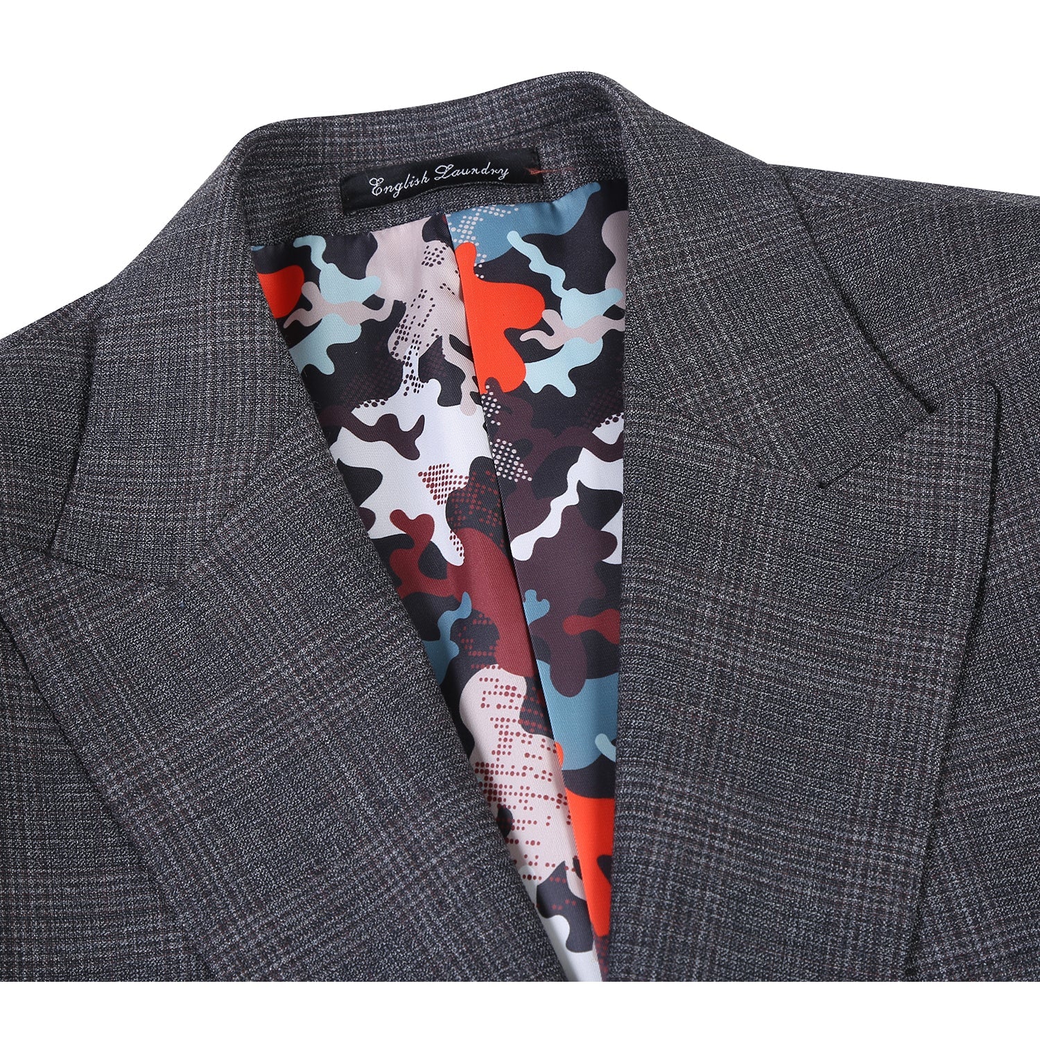 English Laundry Wool Suit | EL12-57-095 Dark Gray