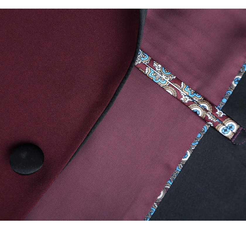 Renoir 201-8 Men's Slim Fit 2-Piece Shawl Lapel Tuxedo Suit