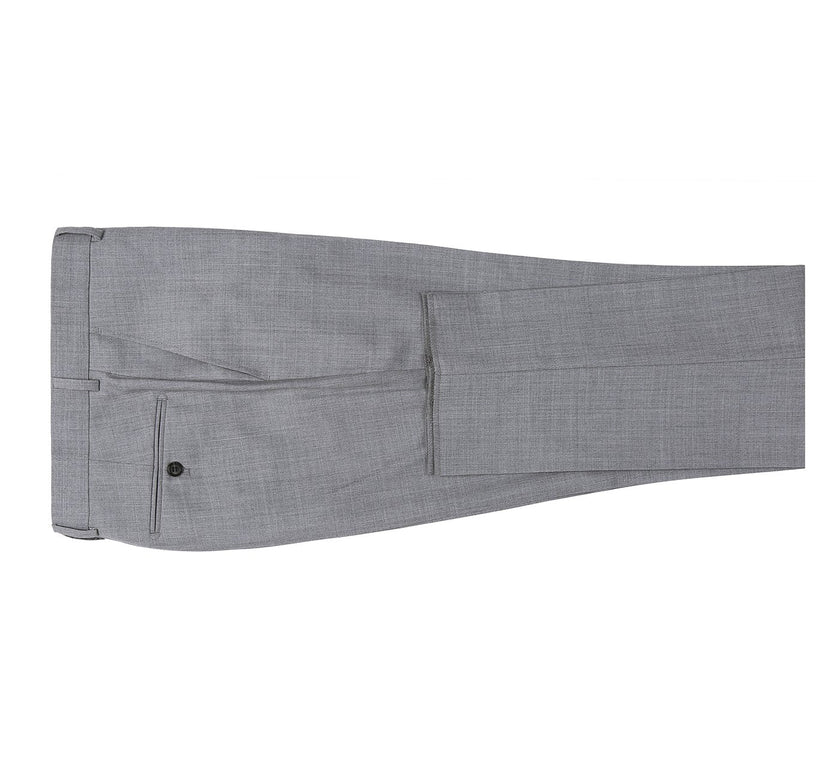 Renoir 508-5 Men's Regular Fit Flat Front Wool Suit Pant
