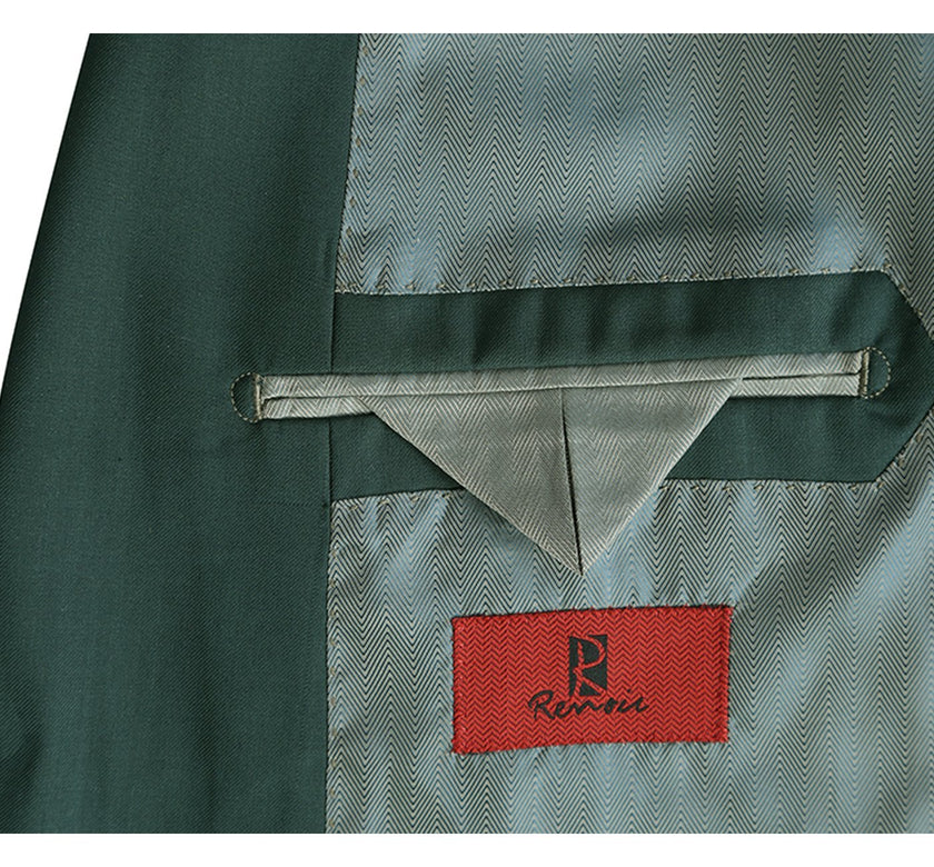 Renoir 201-9 Men's 2-Piece Single Breasted Notch Lapel Suit