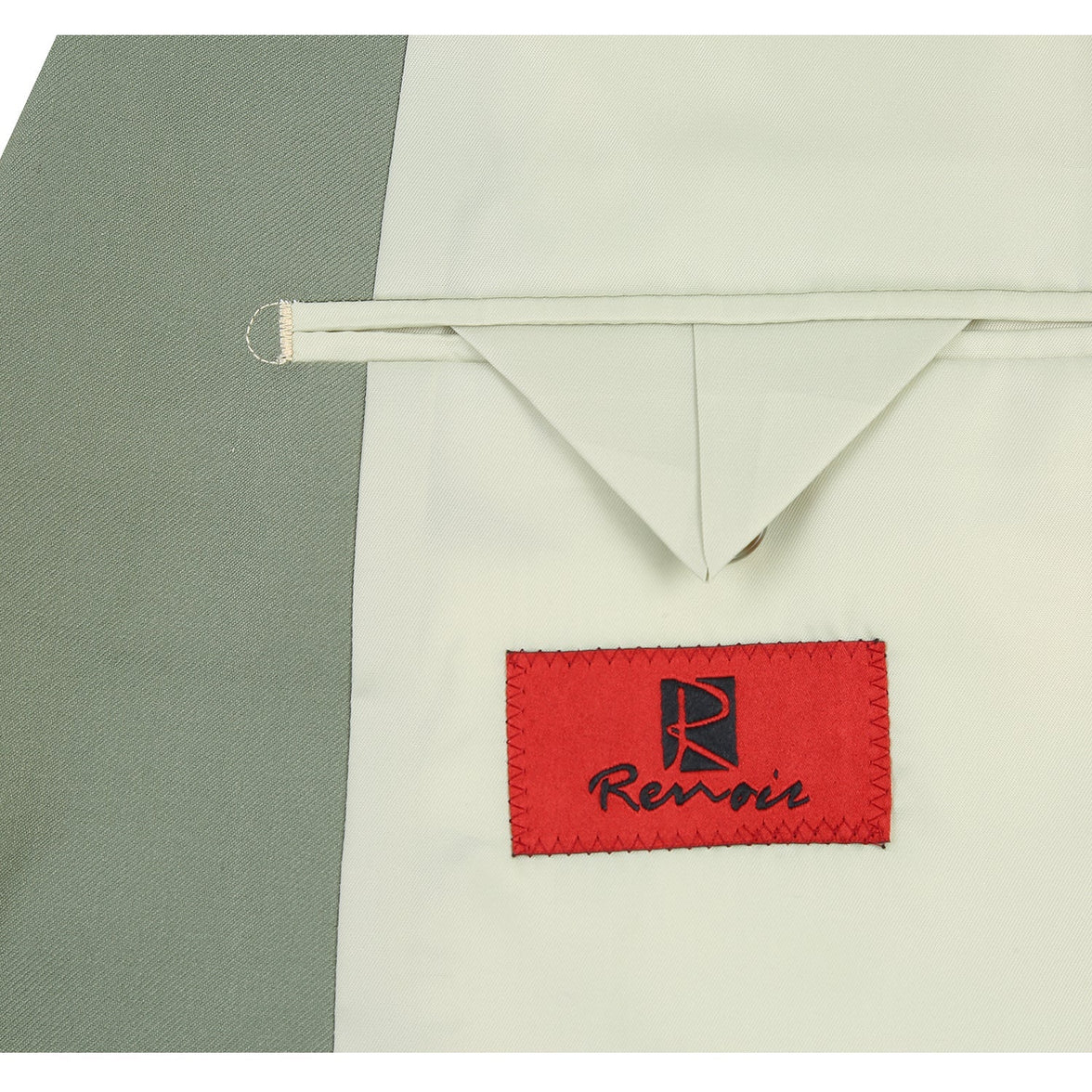 Renoir 201-12 Men's 2-Piece Slim Fit Single Breasted Notch Lapel Suit