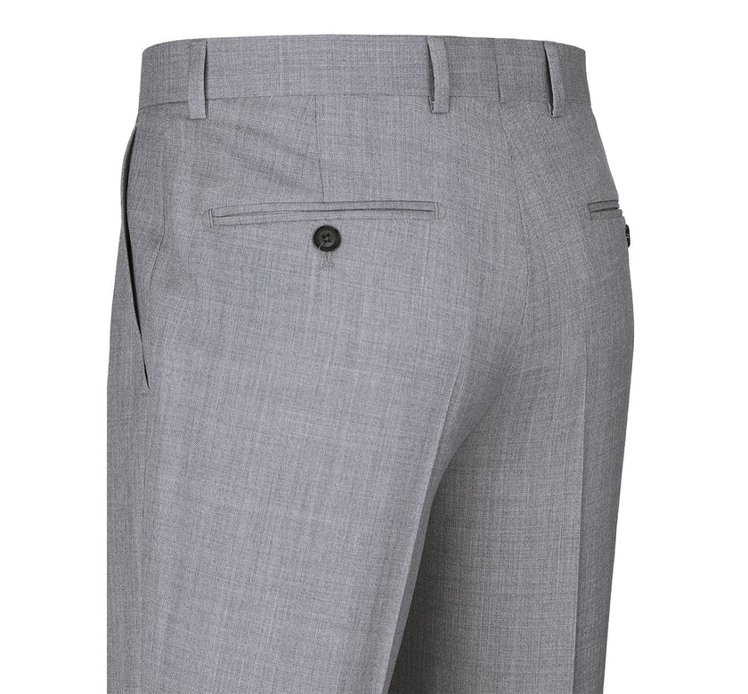 Renoir 508-5 Men's Regular Fit Flat Front Wool Suit Pant