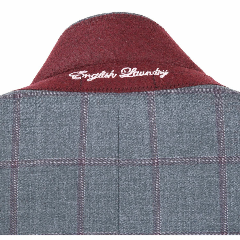 Renoir EL82-61-092 Gray Brown Wool Suit