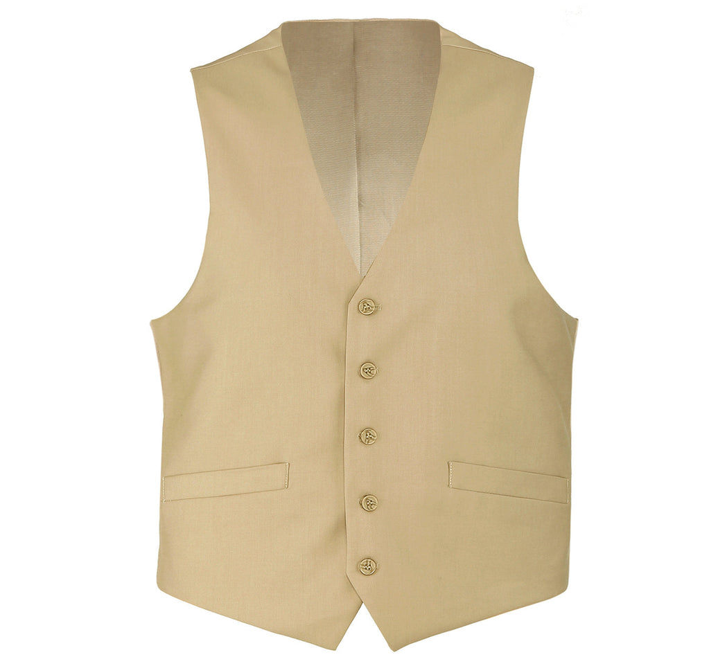 Renoir 508-4 Men's Classic Fit Suit Separate Wool Vest
