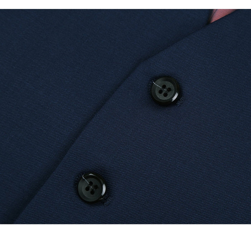 Renoir 508-19 Men's Classic Fit Suit Separate Wool Vest