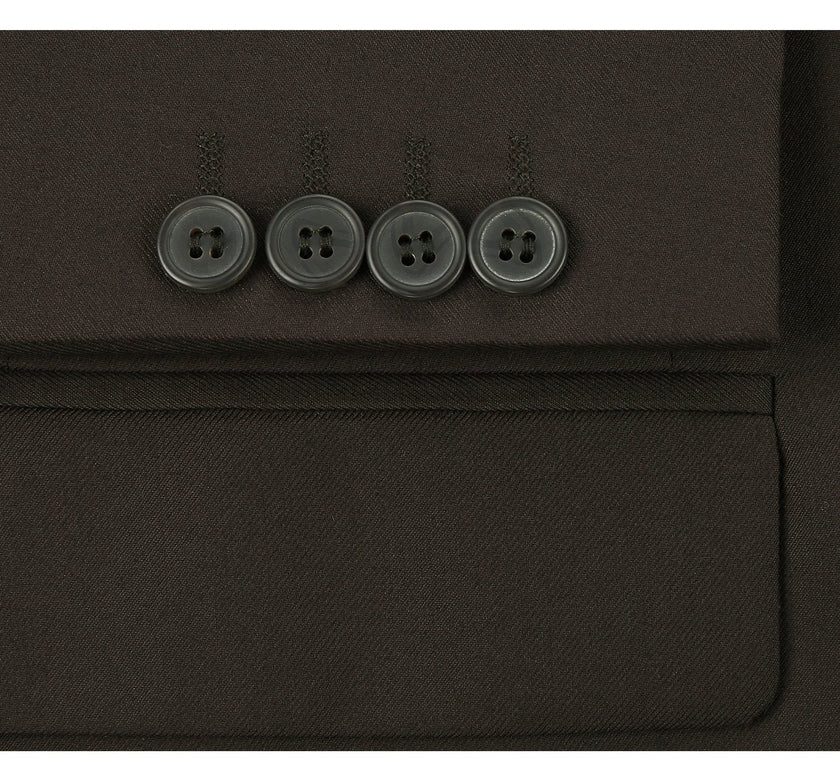 Renoir 201-5 Men's 2-Piece Single Breasted Notch Lapel Suit