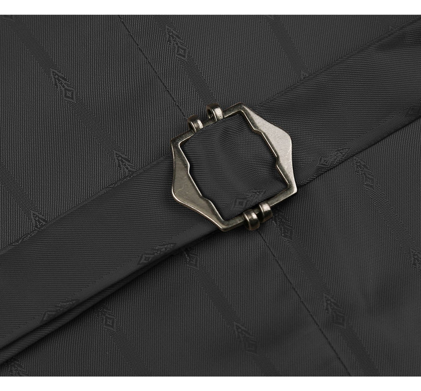 Renoir 207-1 Men's Classic Fit Sharkskin Suit Vest