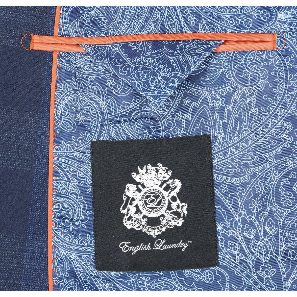 English Laundry Wool Suit | EL82-65-410 Navy