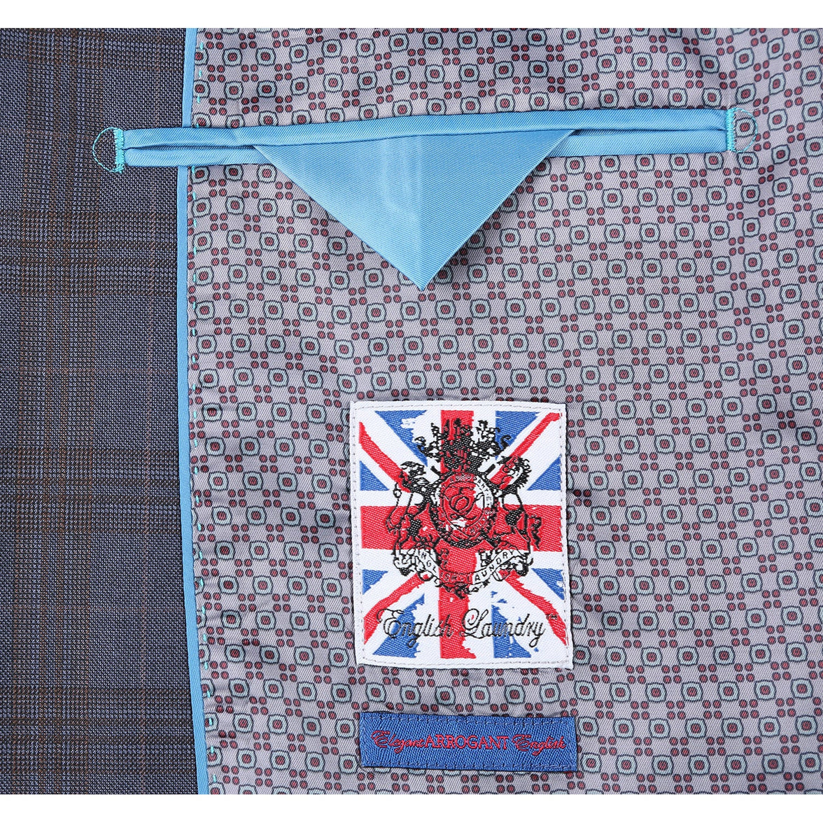 English Laundry Suit | 72-55-555EL Gray Tan