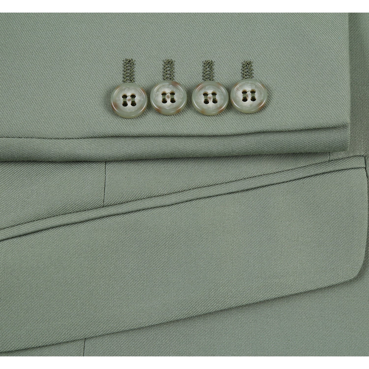 Renoir 201-12 Men's 2-Piece Slim Fit Single Breasted Notch Lapel Suit