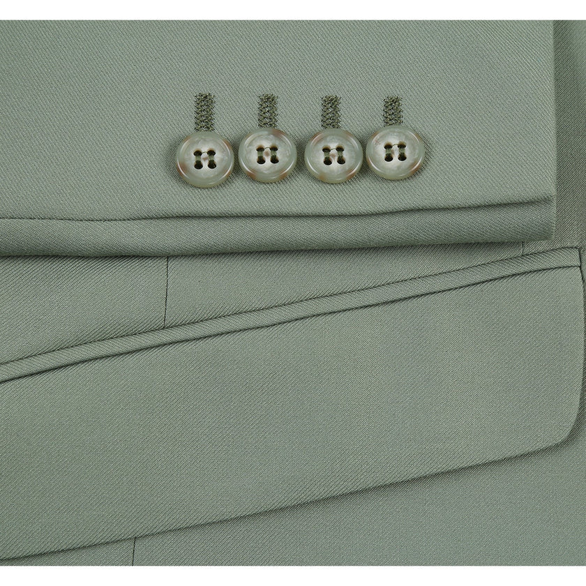 Renoir 201-12 Men's 2-Piece Slim Fit Single Breasted Notch Lapel Suit