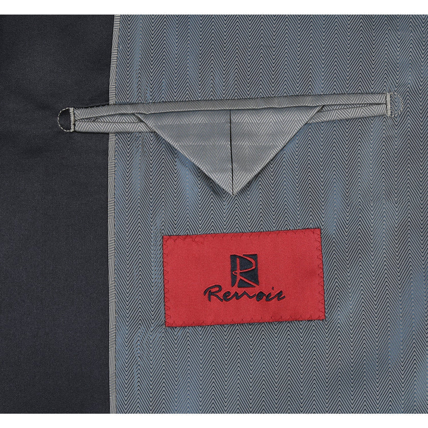 Renoir 201-9 Men's Slim Fit 2-Piece Shawl Lapel Tuxedo Suit