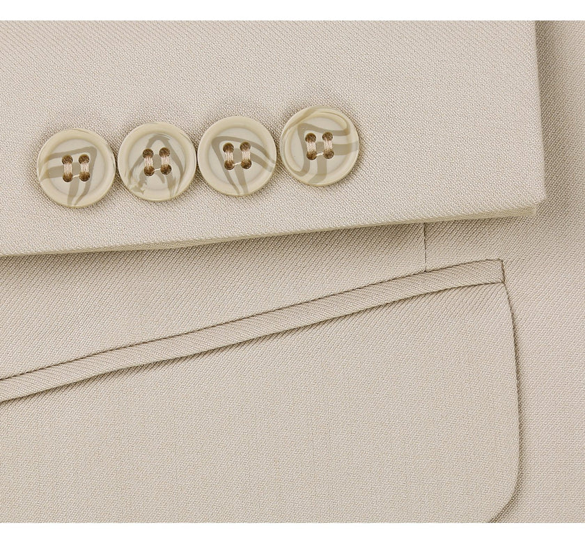 Renoir 201-3 Men's 2-Piece Single Breasted Notch Lapel Suit