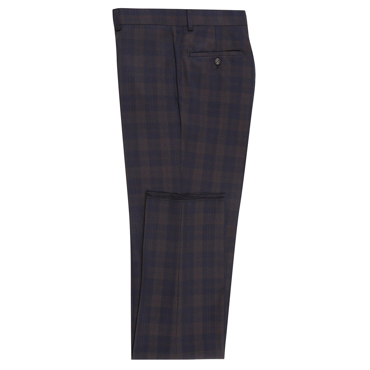 English Laundry 92-50-410EL Brown Check Suit