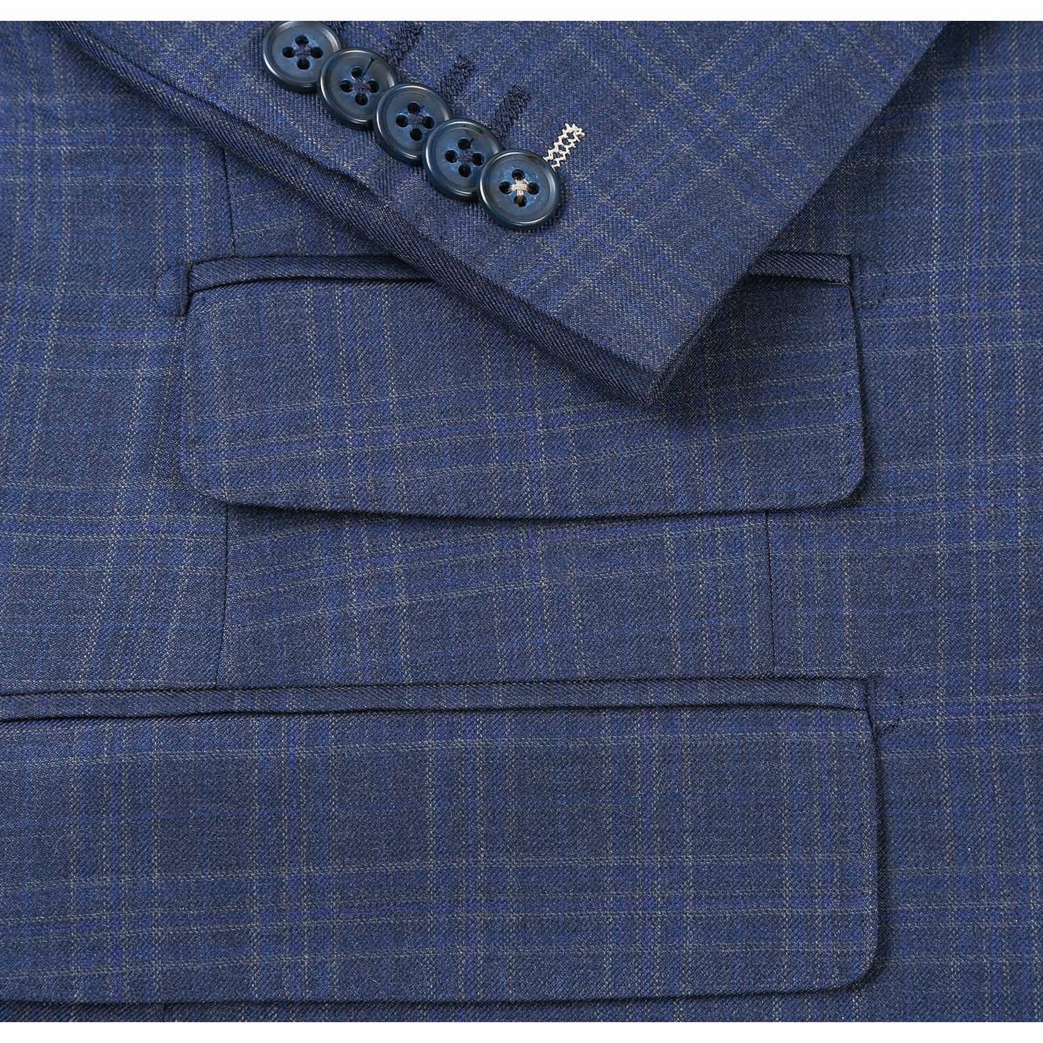 English Laundry Wool Suit | EL82-66-415 Blue