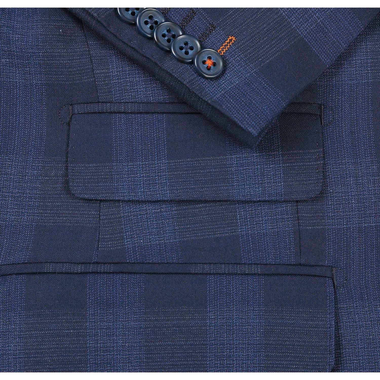 English Laundry Wool Suit | EL82-65-410 Navy