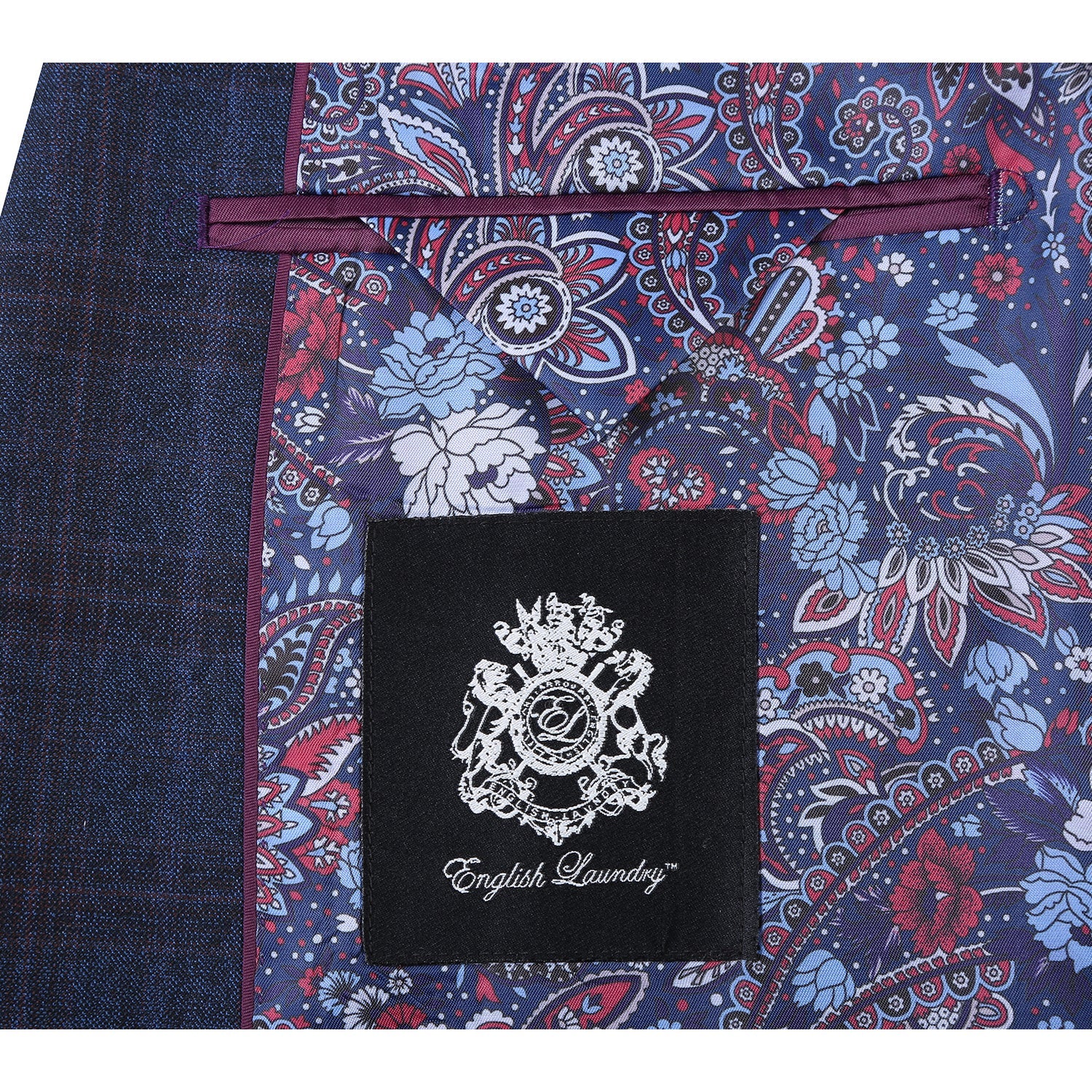 English Laundry Wool Suit | EL12-55-410 Dark Blue
