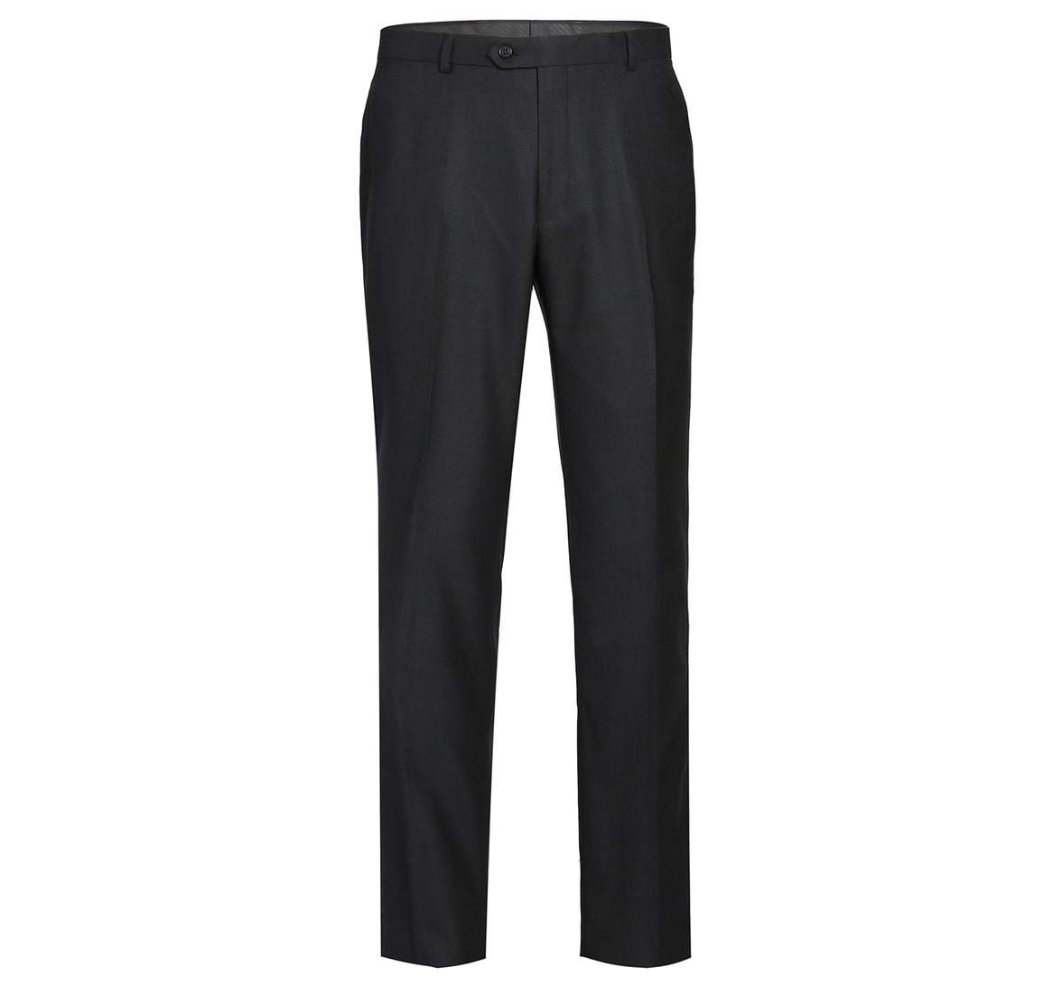 Renoir 555-3 Men's Regular Fit Flat Front Wool Suit Pant