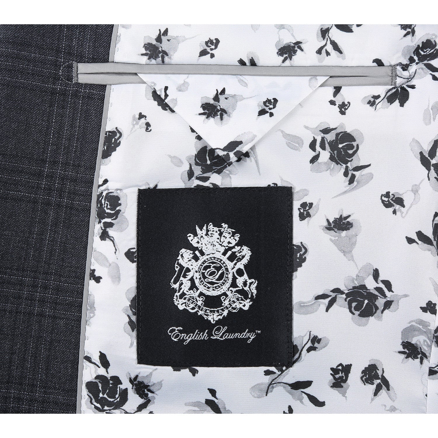 English Laundry Wool Suit | EL12-58-095 Dark Gray