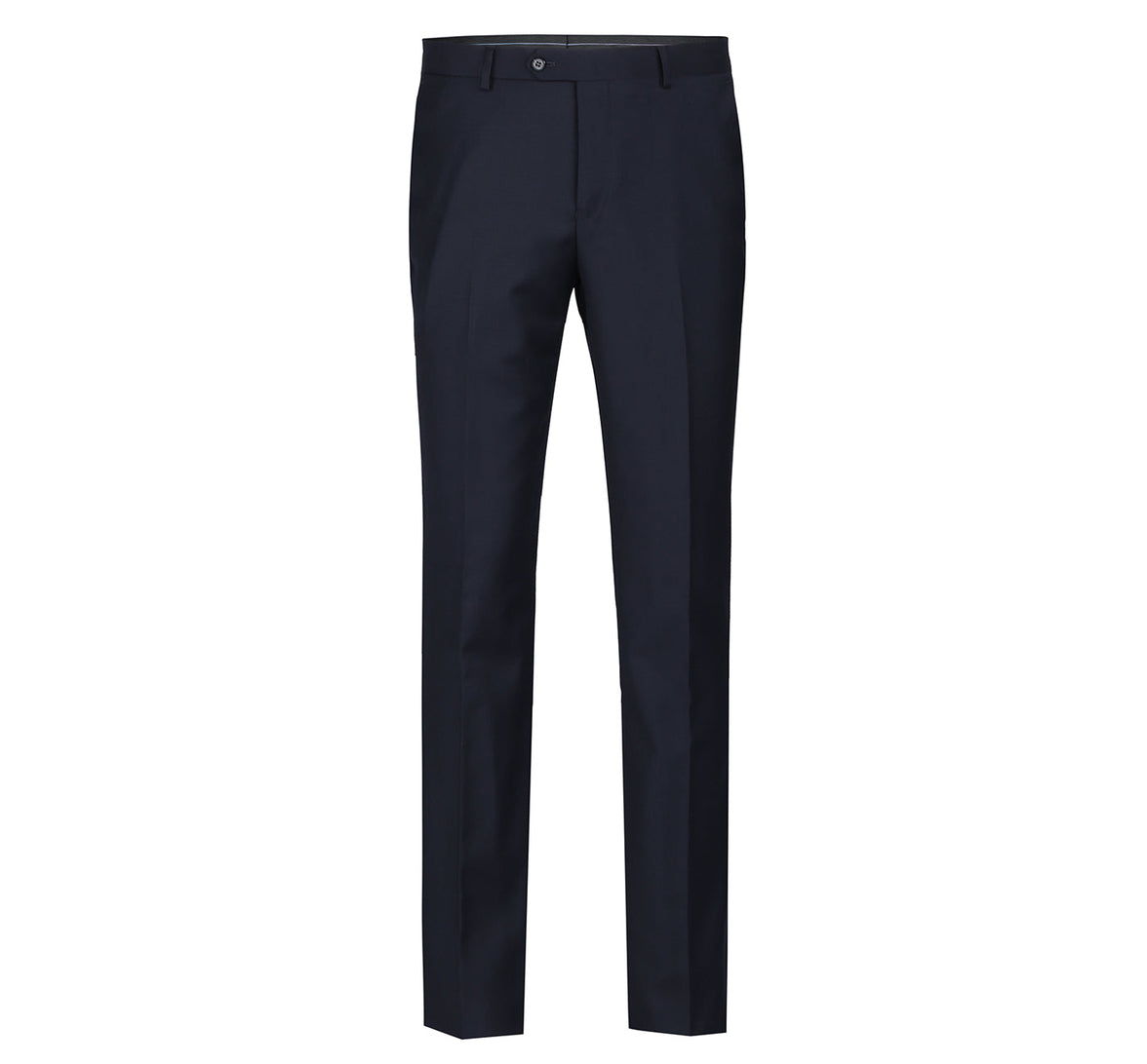 Renoir 508-2 Men's Regular Fit Flat Front Wool Suit Pant
