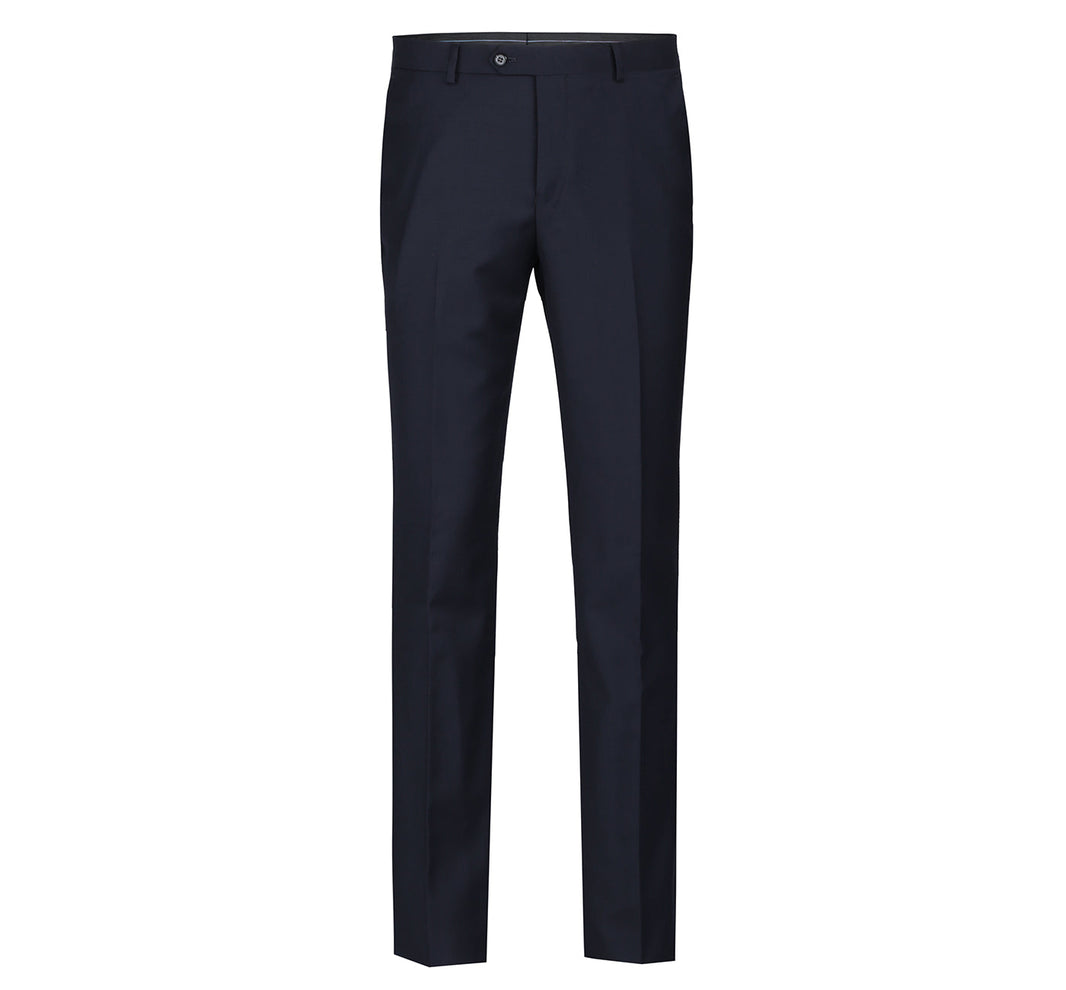 Renoir 508-2 Men's Regular Fit Flat Front Wool Suit Pant