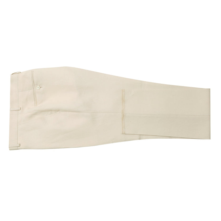 Renoir 611-6 Men's New Slim Fit Checked Linen Suits