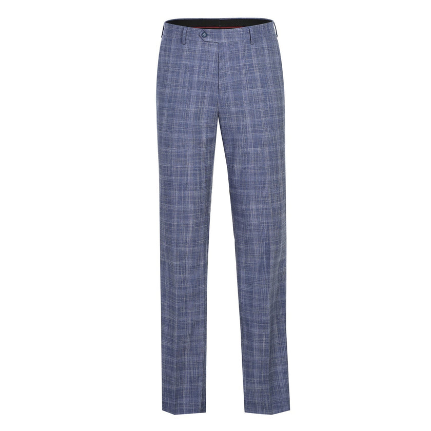Renoir 293-24 Men's Slim Fit Checked Suits
