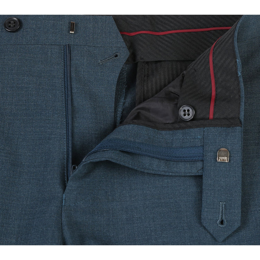 Renoir 566-5 Men's Slim Fit Wool Suits