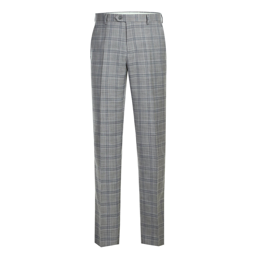 Renoir 293-23 Men's Classic Fit Checked Suits