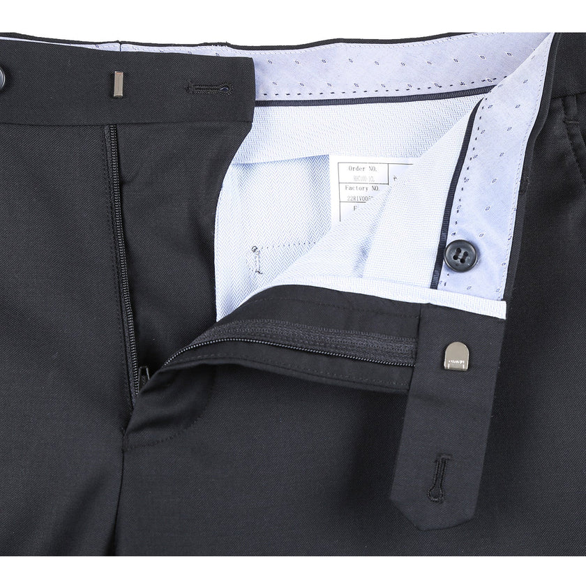 Renoir RHC100-1 Men's Black Half-Canvas Suit